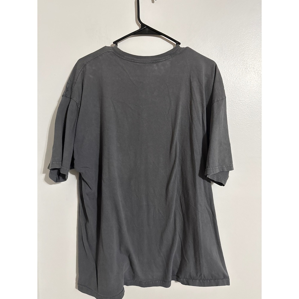 Tony Hawk Graphic T-Shirt Mens XL Charcoal Grey Wing Sketch Short Sleeve Hawk - Picture 5 of 6